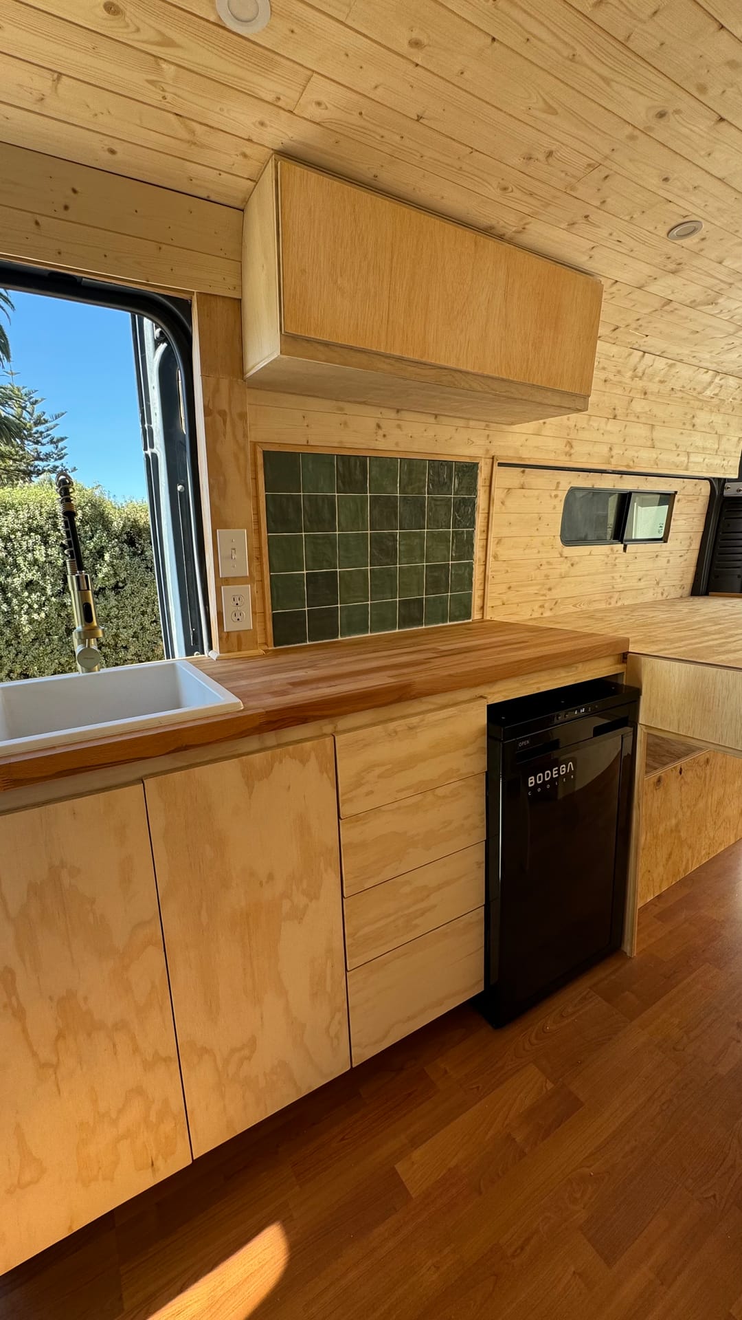 Daybreak ProMaster — rear view